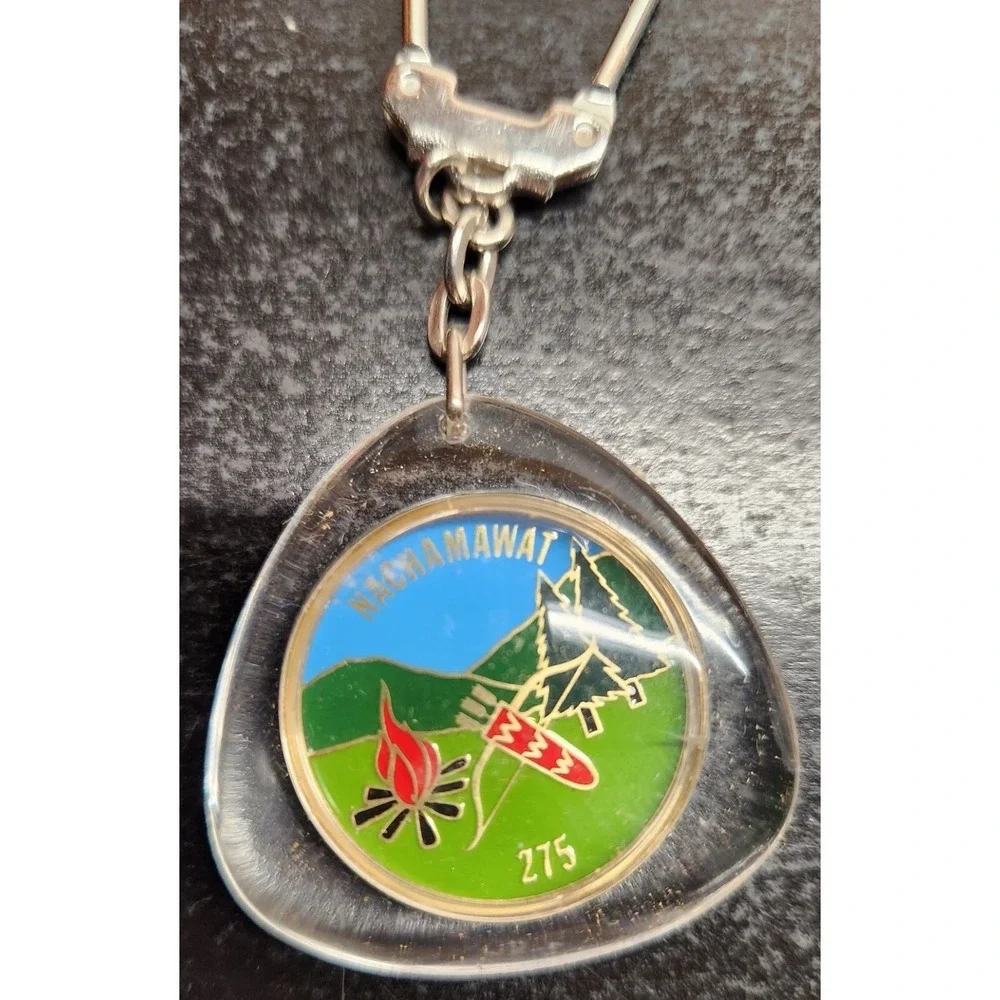 Nachamawat 275 Boy Scouts of America Keychain - Vintage - RARE